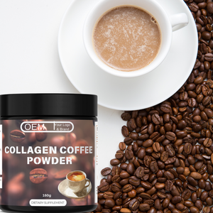 Mezcla de proteínas de café personalizada de etiqueta privada Café de colágeno en polvo - Product Image 2