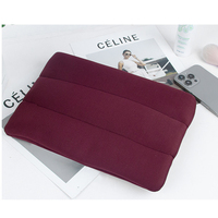 Sac de maquillage multifonctionnel de haute qualité, luxueux, grande capacité, réutilisable, en néoprène, imperméable, pliable, portable, personnalisable, avec fermeture éclair