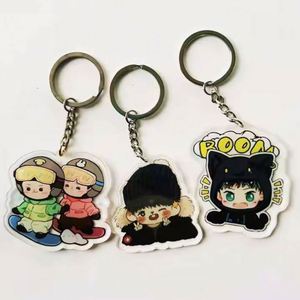 Design <b>Custom</b> Transparent Animation Acrylic <b>Keychain</b> Different Patterns Double Sided <b>Custom</b> Acrylic <b>Keychain</b> - Product Image 1