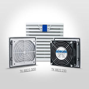 Kit de filtre de ventilation pour ventilateur axial industriel résistant aux hautes températures NOXT Noscott série TK88, filtre à lamelles E378 - Product Image 3