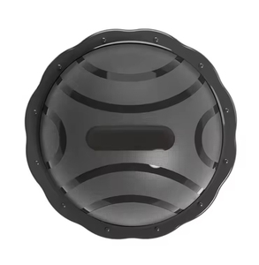 Eco-Friendly Inflatable Half Yoga Ball <strong>Trainer</strong> with Resistance Bands and Foot <strong>Pump</strong> for Home Gym Workouts - Product Image 5