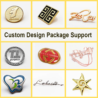 Badges en métal en gros épingles de logo personnalisé pour les célébrations de marque à usage promotionnel