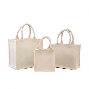 Sac fourre-tout personnalisé enduit, plusieurs tailles, avec graphiques 3D couleur intégrale, sac de courses vierge en toile pour impressions 3D couleur vibrante - Product Image 1
