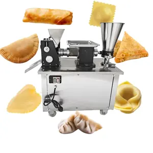 Máquina de fazer bolinhos de ravióli italiano, empanada de carne russa, samosa, mini automática, para uso doméstico, restaurantes japoneses e indianos