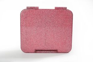 Boîte à lunch <span class=keywords><strong>Bento</strong></span> en plastique étanche avec logo personnalisé et 4 compartiments Boîte à lunch pour enfants en Tritan pailleté pour micro-ondes <span class=keywords><strong>sans</strong></span> <span class=keywords><strong>BPA</strong></span> - Product Image 3