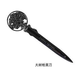 Abrecartas de Metal Retro, cortador de Katana, cuchillo de archivo King <span class=keywords><strong>Tut</strong></span> Blade Titan Apollo Anubis, sobre de papel de árbol, abridor de espada - Product Image 3