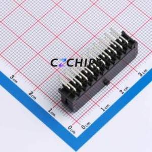 43045-20AWS Wire-to-Board Pin Header Bent Lead Through Hole,P=3mm Connector 2x10P 3mm Right Angle Insert 20P - Product Image 2