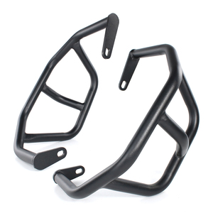 Waximoto apto para <span class=keywords><strong>Royal</strong></span> <span class=keywords><strong>Enfield</strong></span> Himalayan 411 BS6 BS4 Aftermarket Steel Engine Crash Bar Tank Frame Protector Bumper Guard Slider - Product Image 1