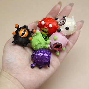 Figurines de monstres Cthulhu à grands yeux imprimées en 3D 2026, jouets anti-stress à yeux simulés, décoration d'Halloween pour la maison, cadeaux pour enfants - Product Image 1