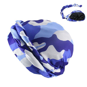 <span class=keywords><strong>Turbante</strong></span> con estampado de camuflaje para <span class=keywords><strong>hombre</strong></span>, bandana con logotipo personalizado, <span class=keywords><strong>turbante</strong></span> Durag con forro de satén, bandana de diseñador para <span class=keywords><strong>hombre</strong></span> - Product Image 5