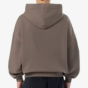 Custom Logo Winter Print Casual 450gsm <b>Men</b> Terry Boxy Fit Oversized <b>Thick</b> Unisex 100% Cotton Heavyweight Regular Blank <b>Hoodie</b> - Product Image 5