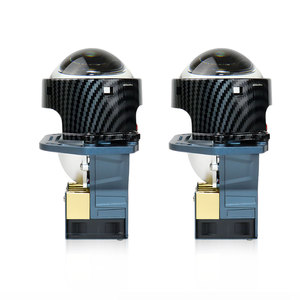 Luz de Conducción LED Super 120W 16000LM, Lente Bi-Proyector Automotriz de 3.0 Pulgadas, Bombilla H4 6500K, Ajuste Universal, Garantía de 2 Años, Aluminio - Product Image 3