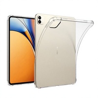 Compatible avec la tablette Realme Pad 3, étui souple transparent résistant aux chutes avec airbag intégré de 116 pouces, fabriqué en Chine en 2026
