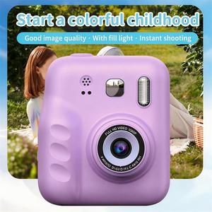 Appareil photo instantané pour enfants DLC Y300H, 9600W pixels, avec écran IPS 2 pouces sans scintillement, vidéo 1080P, appareil photo avec impression - Product Image 1