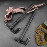 Camping Tactique Hache En Plein Air Jungle Survival Engineer'S Axe Forêt Évasion Auto Défense Outils multi fonctionnel Hache