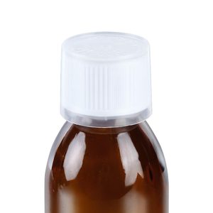 30ml 60ml 100ml 150ml 200ml 300ml 500ml y tế hổ phách y học lỏng Syrup Vòng chai thủy tinh với đo vít cup - Product Image 6
