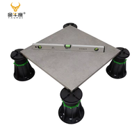 Support de plancher surélevé auto-nivelant pour pavés, support réglable en plastique, fourni par Taurus Manufacturer
