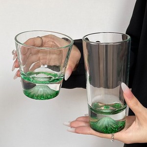 Tazza di vetro di montagna verde stile Ins <span class=keywords><strong>Fuji</strong></span> tazza di vetro di alto livello per uso domestico - Product Image 4