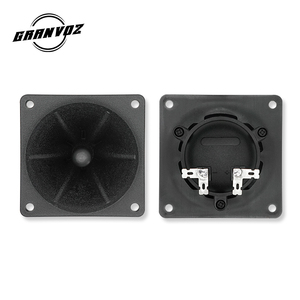 Tweeter à pavillon piézo passif OEM 85x85mm, boîtier plastique, pilote piézoélectrique 8 10/30W |   Applications de sonorisation haute fréquence / sirène - Product Image 4