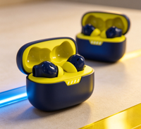 Earbud TWS Nirkabel Sejati dengan Speaker 13mm, Suara Hi-Fi, Peredam Kebisingan ANC, Tahan Air IPX4, LED, Waktu Putar Musik 3-5 Jam