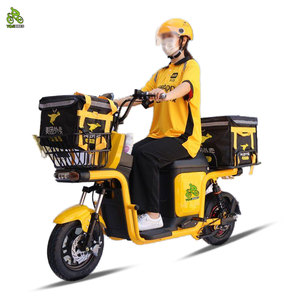 Chine Usine 14 pouces Longue Distance Running E Bike 60V 1000W Moteur <span class=keywords><strong>Cargo</strong></span> Chargement Vélo Adulte Livraison Vélo Électrique avec Panier - Product Image 2