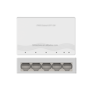 Good Price 5-Port Plastic Shell Desktop Network Switch 10/100Mbps 5RJ45 Ethernet Unmanaged Switch - Product Image 5