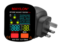 Testeur de ligne MAYILON Prise UK MY108E Détecteur de prise Détecteur de disjoncteur Vérificateur de phase Vérificateur de panne électrique Testeur de prise