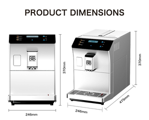 เครื่องชงกาแฟเอสเพรสโซ่อัตโนมัติ Hone Professional พร้อมหน้าจอสัมผัส - Product Image 4