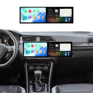 Autoradio multimédia Baoshang double écran tactile 10,1'' Android 15 pour <span class=keywords><strong>Volkswagen</strong></span> Tiguan 2017-<span class=keywords><strong>2021</strong></span> avec navigation <span class=keywords><strong>GPS</strong></span> et CarPlay - Product Image 1