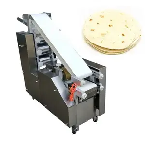 Sepenuhnya Otomatis Listrik Taco Bunga Jagung Tortilla Wraps Press Membuat Mesin Pembuat Meksiko untuk Tepung Tortilla Restoran Rumah