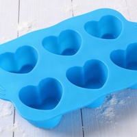 Moules en silicone personnalisés avec logo, en forme de cœur, d'étoile, ronds ou rectangulaires, outils de pâtisserie, moule à gâteau, moule à savon en silicone