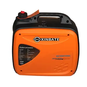 Xinbate 148F 152F 2KW Variable frequency portable silent Recoil Gasoline Generators Dual Fuel inverter Gasoline Generators