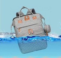 Sac à dos à langer multifonctionnel pliable Oxford, nouveau style 2025, pour maman, pour les voyages, organiseur de produits pour bébé