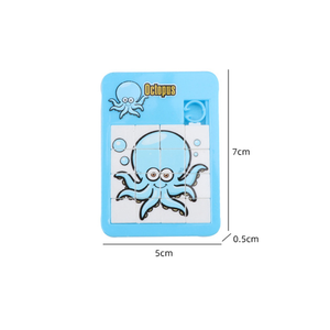 Wholesales 4x4 Plastic Sliding Puzzle <b>Toy</b> Children <b>Educational</b> <b>Toy</b> Animal Puzzle Children Gift for Kids - Product Image 4