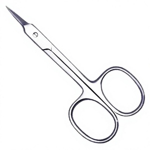 ASAP Customized Logo Eco-friendly Stainless Steel Right-Handed Durable Manicure <b>Scissors</b> Straight Cuticle Pedicure Nail Art - Product Image 1
