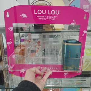 Présentoir de porte refroidisseur avec ventouses en acrylique transparent de 3mm d'épaisseur pour barre chocolatée ou <span class=keywords><strong>étagère</strong></span> de rangement au <span class=keywords><strong>réfrigérateur</strong></span> - Product Image 4