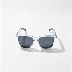 Lunettes de soleil de luxe de haute qualité, unisexes, rétro, carrées, noires, de marque de créateur, avec logo personnalisé - Product Image 1