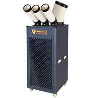 Climatiseur industriel portable 37500(BTU) Unité commerciale Fonction double température Télécommande Prise en charge 220V/50Hz 3800W