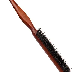 Pente de madeira para cabeleireiro doméstico qingtang, pente de três fileiras