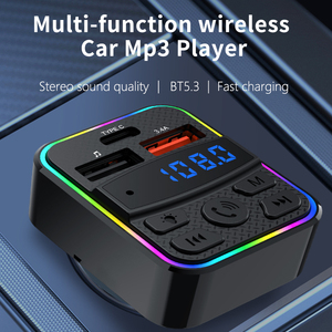 C15 BT xe MP3 máy nghe nhạc không dây Transmitter rảnh tay FM modulator TF Thẻ kép USB sạc Bluetooth kích hoạt Thuốc lá nhẹ hơn - Product Image 6