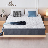 Matelas Hybride Orthopédique King Size en Mousse à Mémoire de Forme Gel Confortable pour Hôtels, Maisons, Hôpitaux et Écoles