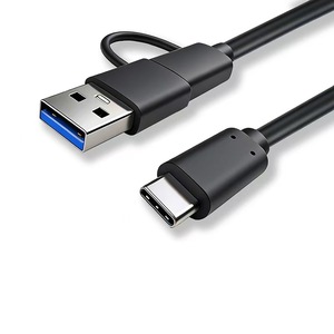 Cavo Dati USB 2-in-1 da USB-A e Type-C a USB-C 10Gbps, Ricarica Rapida PD 60W, Uscita Video 4K60Hz, Cavo USB 3.2 Gen2 Multifunzione - Product Image 6