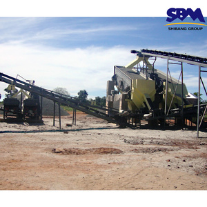Línea de producción completa Trituradora de roca portátil Trituradora de impacto portátil de Egipto para cantera de piedra - Product Image 4