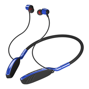 หูฟังไร้สายแบบคล้องคอ Long Time Music <span class=keywords><strong>18</strong></span> <span class=keywords><strong>H</strong></span> สำหรับกีฬา พร้อมไมโครโฟน รองรับบลูทูธแบบแฮนด์ฟรี - Product Image 4