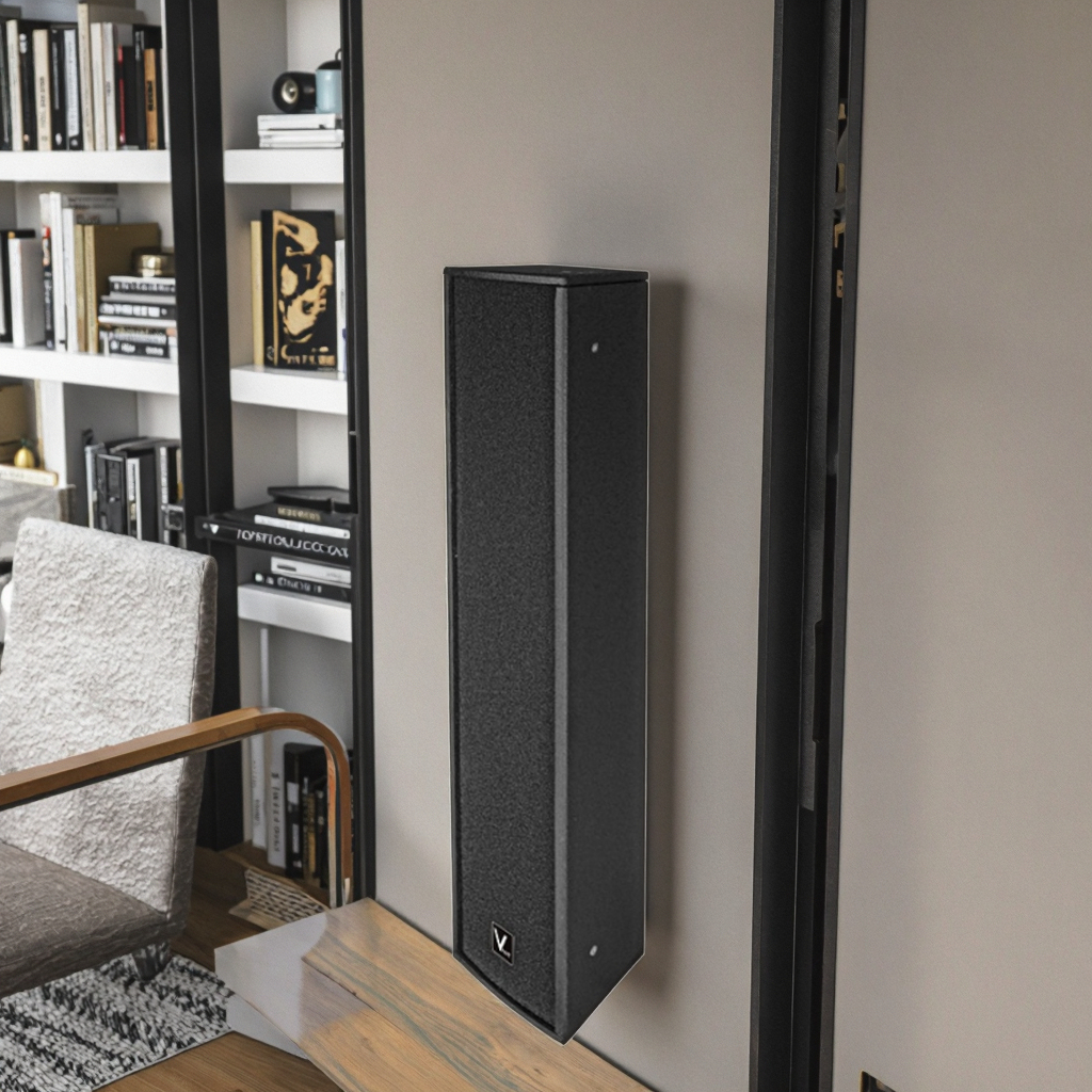 Epa360 Studio Monitors Box Line Array Machine Sets Broadcasting Outdoor Background Music Wall-mounted Speaker Black 360W
