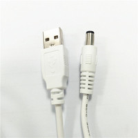 1,2 M 5V USB auf DC5.5 Stecker Kabel DC Hohlstecker Ladekabel Stromkabel