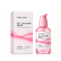 Sérum Gel au Collagène Formule Personnalisée avec Extrait de Racine de Pivoine et Acide Hyaluronique pour une Hydratation Raffermissante OEM ODM Marque Privée
