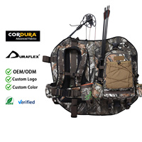 Sac à dos de chasse ergonomique camouflage, sac de transport pour tir à l'arc, sac à dos anti-déchirure pour arc composé, idéal pour le tir en extérieur