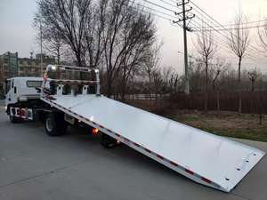 Promotion : Camion de dépannage à plateau plat HOWO 4x2 de 5 tonnes, diesel, petit camion de remorquage, LHD/RHD en option, pour le dépannage routier, à vendre - Product Image 4