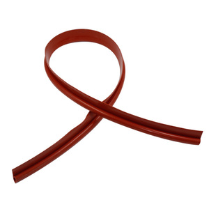 Red Silicone 9 Shaped Strip 6mm 8mm 10mm 12mm 14mm <b>Oven</b> Steam <b>Sealing</b> Anti Collision Strip For Food Steamer Parts - Product Image 2